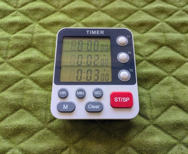 A Kitchen Timer